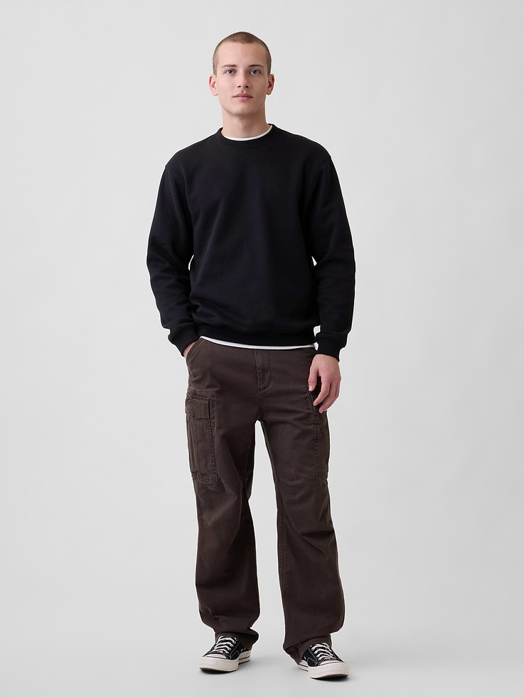 Image number 2 showing, Adult VintageSoft Crew Sweatshirt