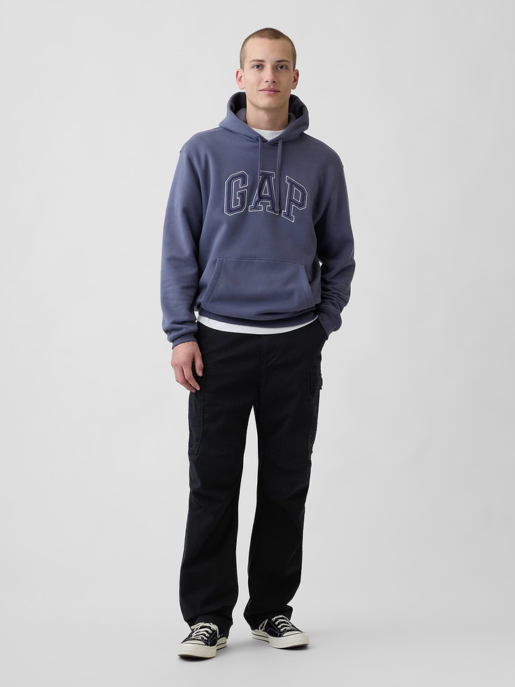 Image number 2 showing, Adult VintageSoft Arch Logo Hoodie