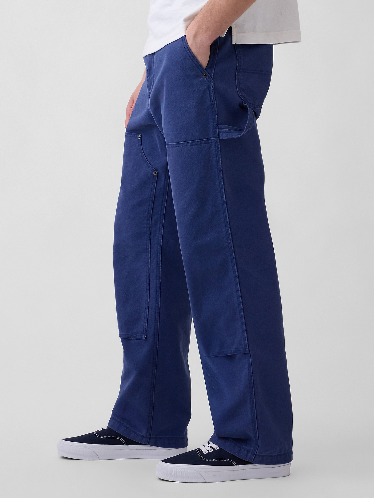 90s Loose Canvas Double-Knee Carpenter Pants | Gap