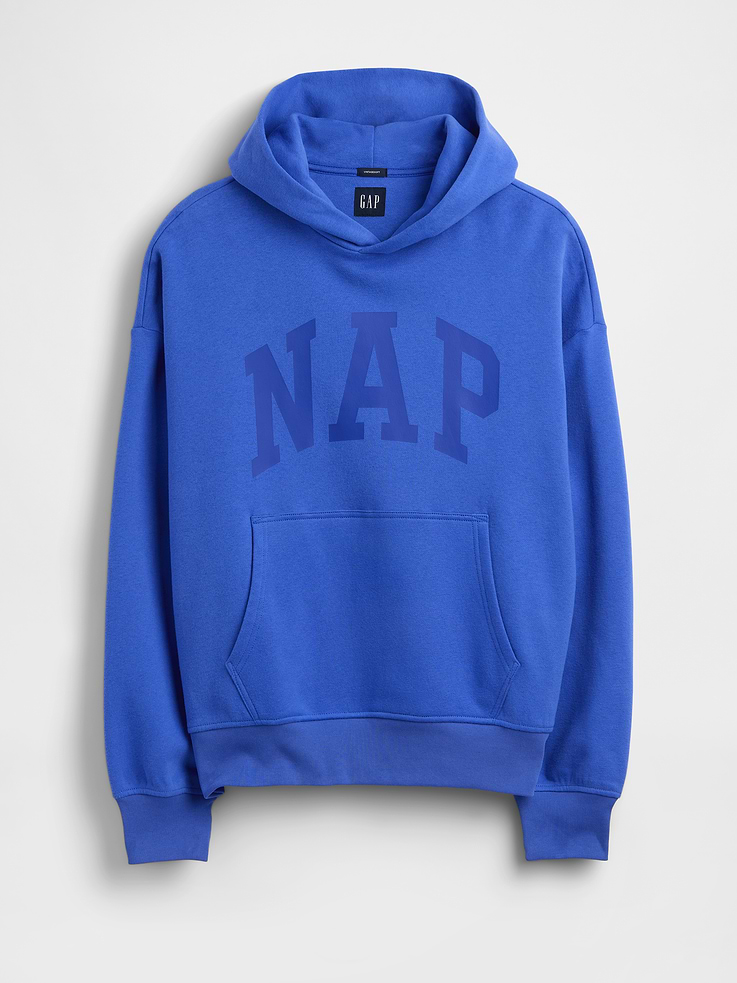 Image number 7 showing, Adult VintageSoft NAP Logo Hoodie