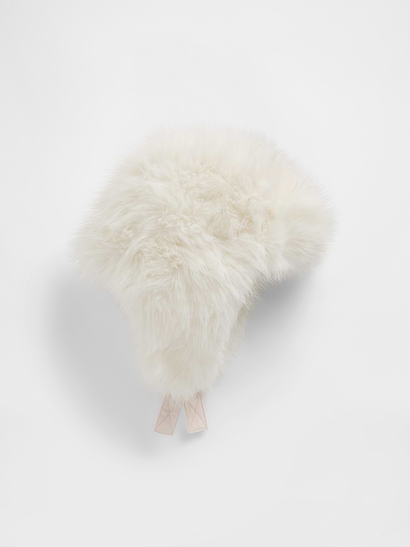 Toddler Faux Fur Trapper Hat