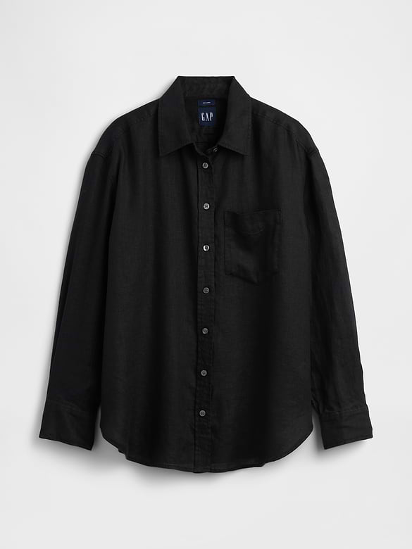 100% Linen Oversized Shirt