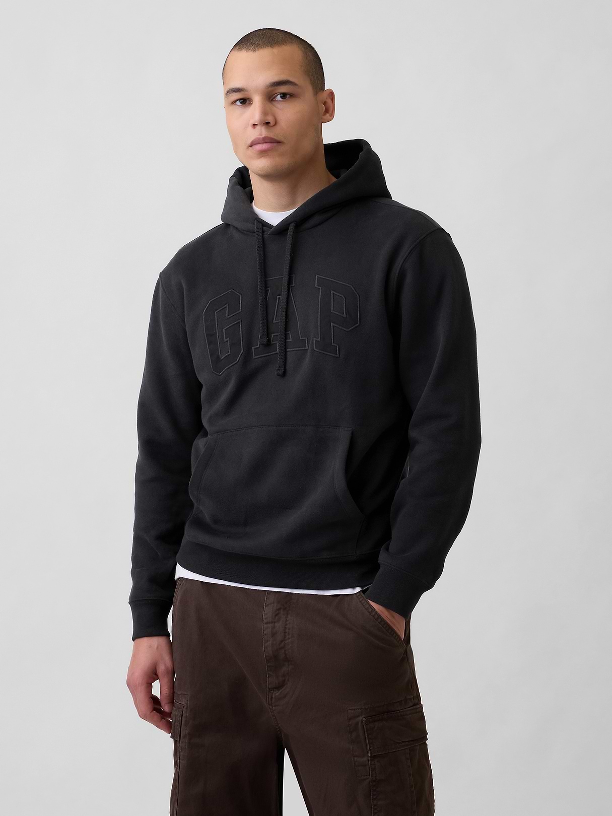 Adult VintageSoft Arch Logo Hoodie | Gap