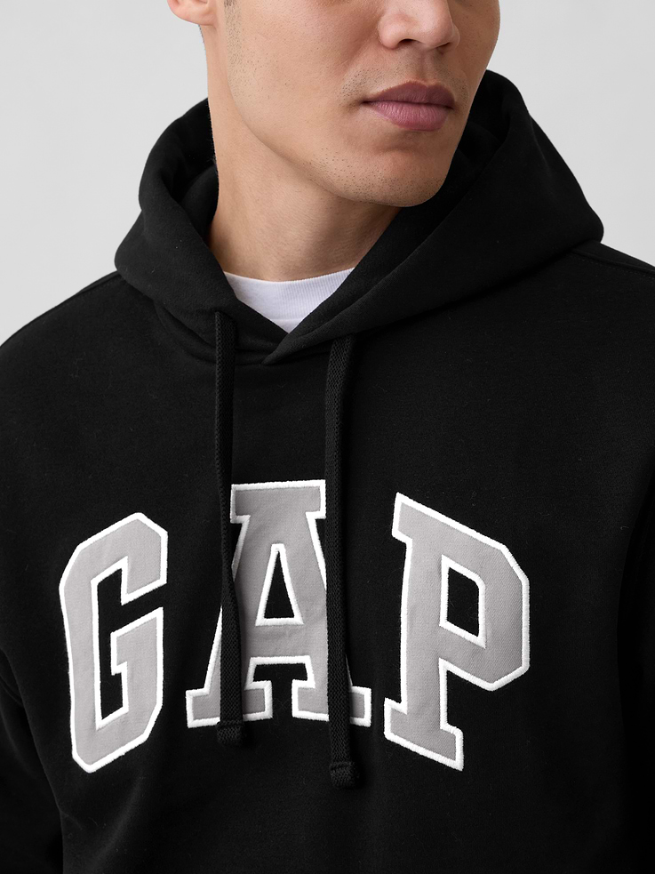 Image number 4 showing, Adult VintageSoft Arch Logo Hoodie
