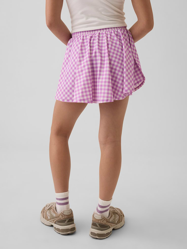 Image 3 de 5, Jupe-short confort à ourlet papillon pour Enfant