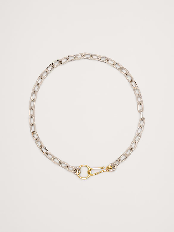 Fara Two-Tone Necklace by Laura Lombardi