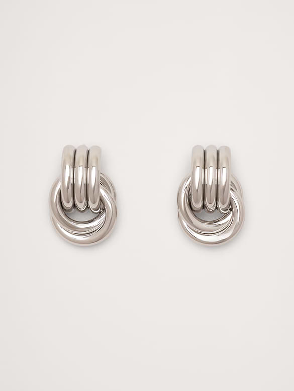 Baby Knot Earrings by Heaven Mayhem
