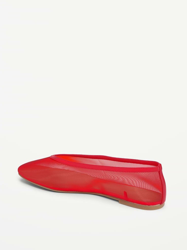 L'image numéro 5 présente Ballerines en maille pour femme