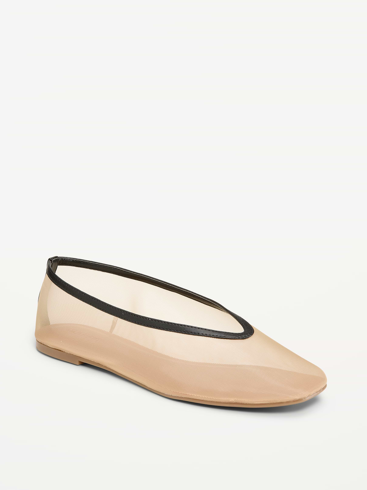 Mesh Ballet Flats for Women