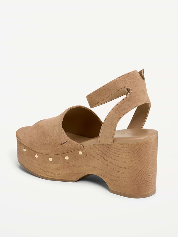 Sandales plateforme pour femme
