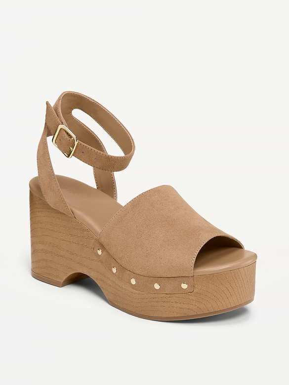 Sandales plateforme pour femme