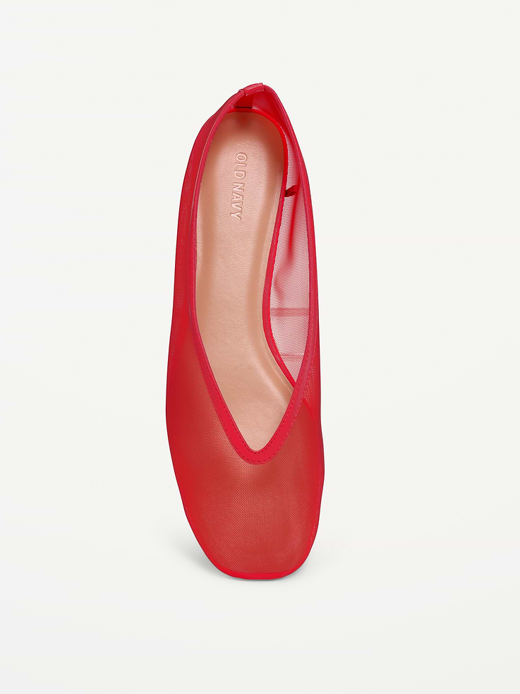 L'image numéro 3 présente Ballerines en maille pour femme