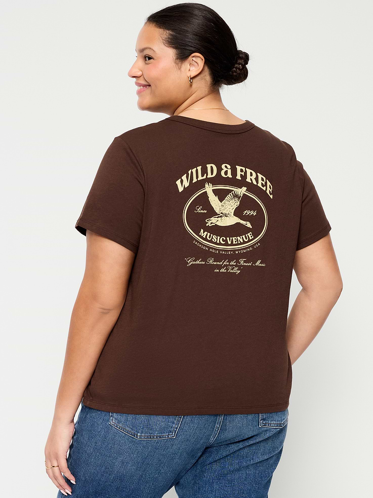 Image number 9 showing, EveryWear Crew-Neck Graphic T-Shirt