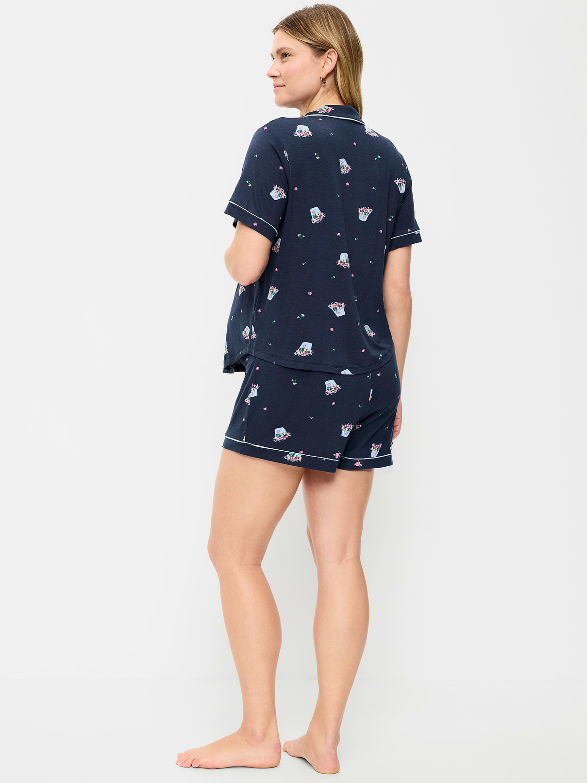 Image number 2 showing, Maternity Classic Pajama Short Set