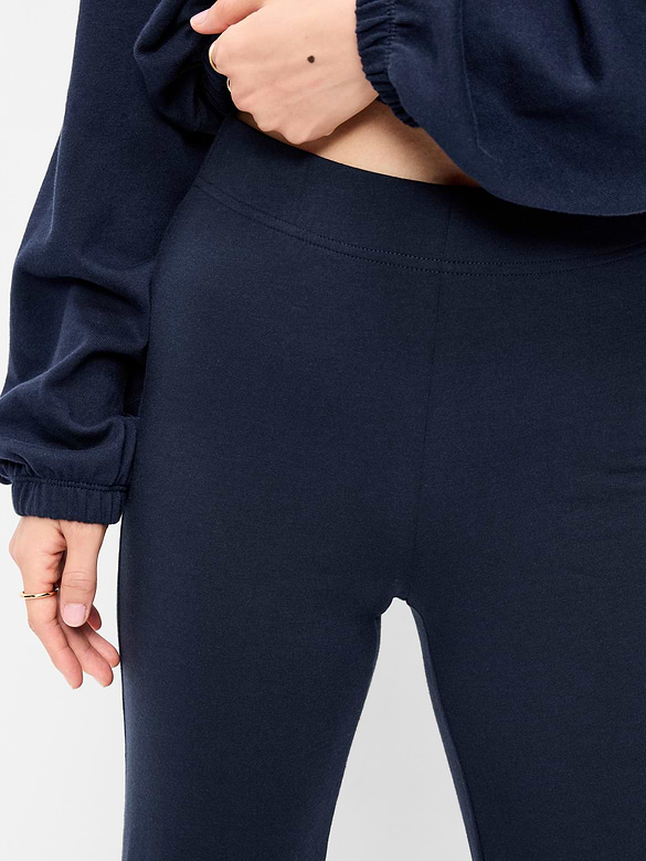 High-Waisted Fashion Kick Flare Leggings