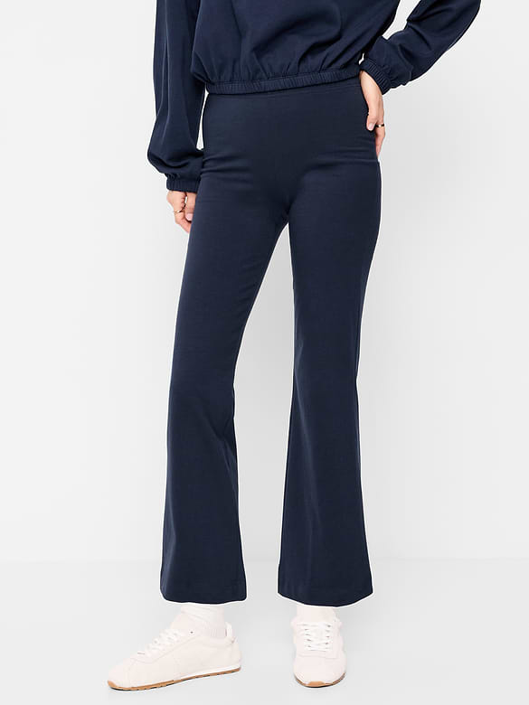High-Waisted Fashion Kick Flare Leggings