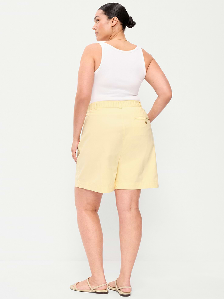 Image number 8 showing, High-Waisted OGC Chino Shorts -- 4-inch inseam