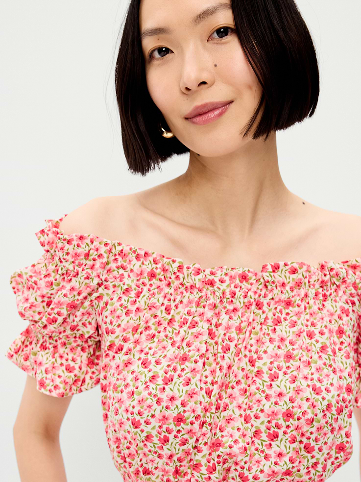 Image number 5 showing, Off-The-Shoulder Boho Maxi Dress
