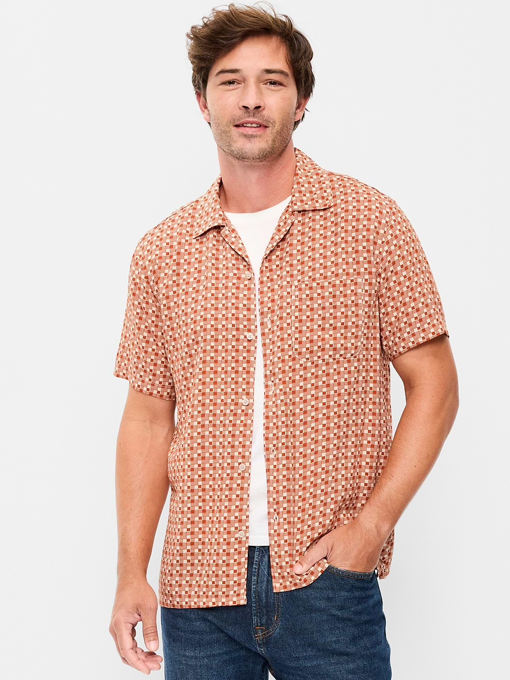 Image number 1 showing, Short-Sleeve Camp Shirt