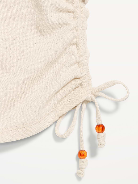 Camisole froncée sur les côtés