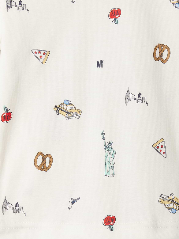 Kids & babyGap 100% Organic Cotton NYC PJ Set