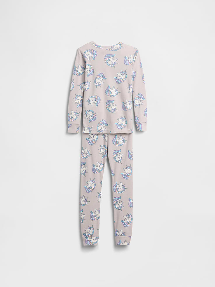 Image 3 of 3, babyGap 100% Organic Cotton Unicorn PJ Set