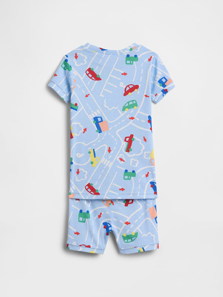Image 3 of 3, babyGap 100% Organic Cotton Roadway PJ Set