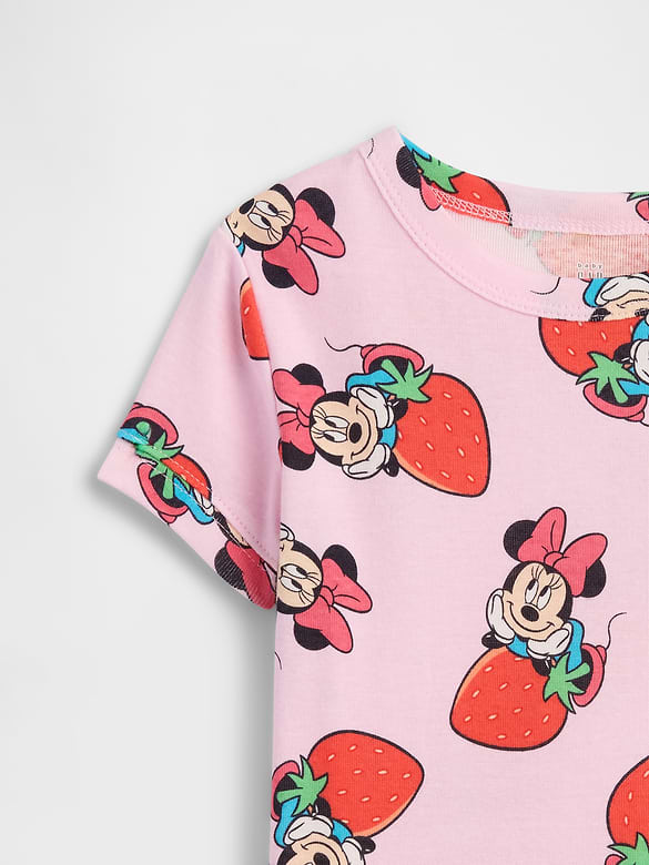 Kids & babyGap × Disney Minnie Mouse 100% Organic Cotton PJ Set
