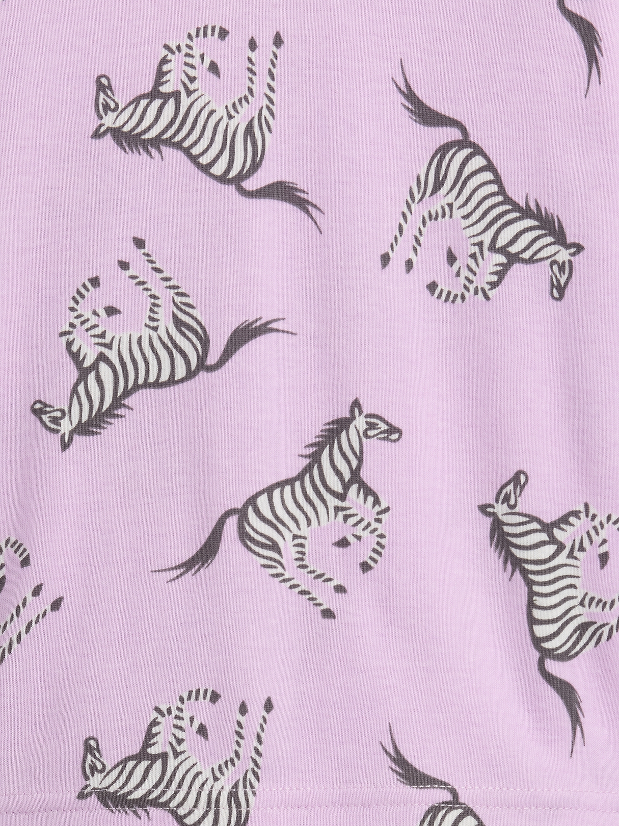 babyGap 100% Organic Cotton Zebra PJ Set | Gap Factory