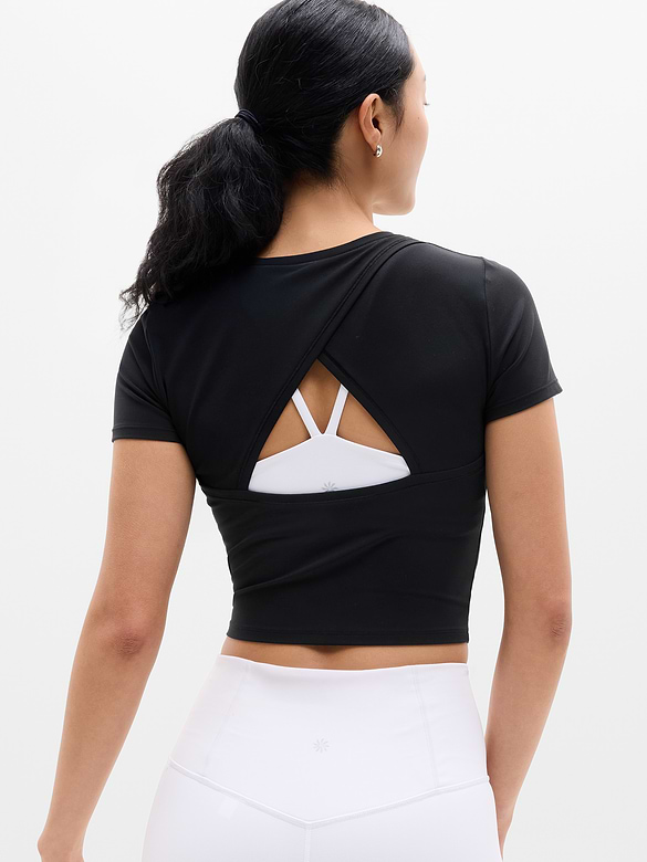 Transcend Open Back Tee