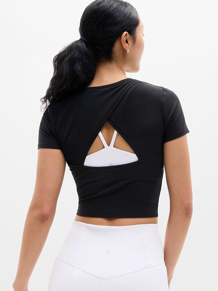 Image number 1 showing, Transcend Open Back Tee