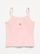 Image number 2 showing, Fitted Graphic Cami for Girls
