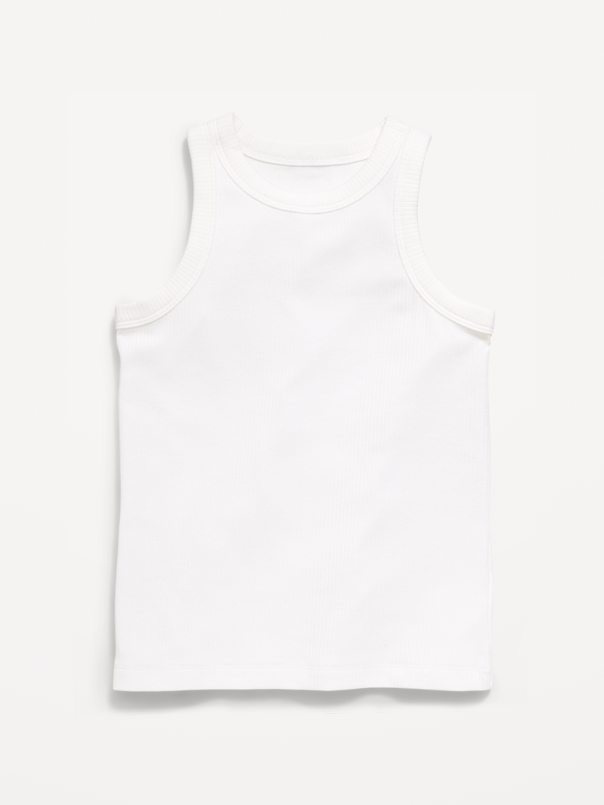 Image number 1 showing, Fitted Ribbed Tank Top for Girls