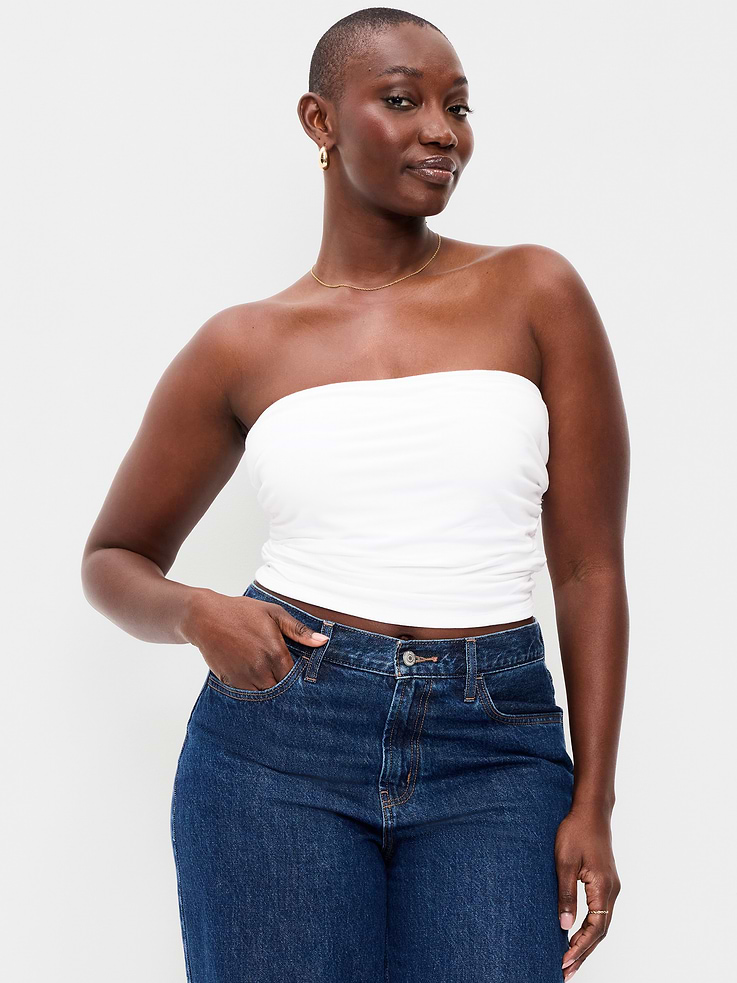Image number 6 showing, Hug Double-Layer Tube Top