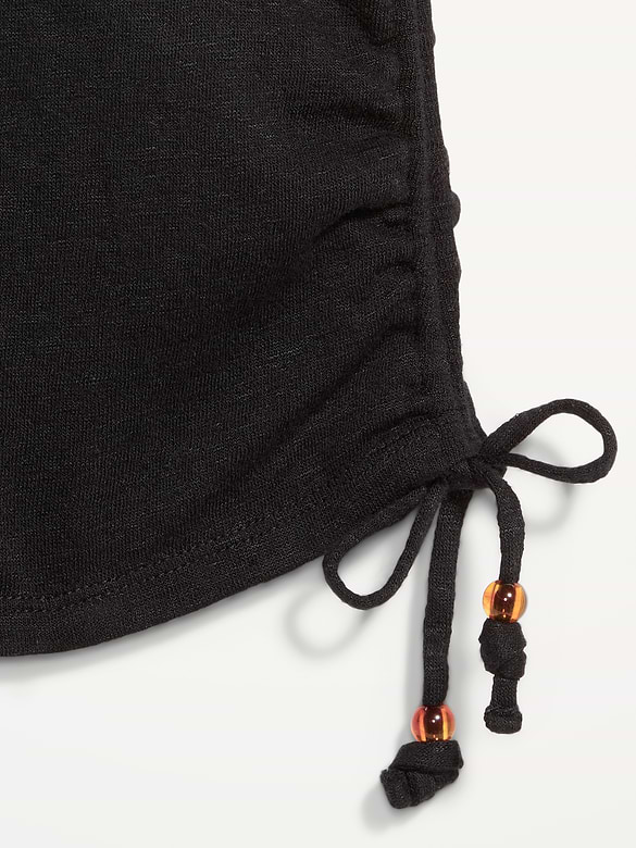 Camisole froncée sur les côtés