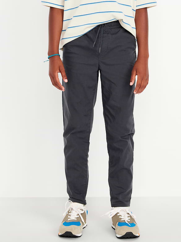 Pantalon chino techno effilé à extensibilité intégrée pour Garçon
