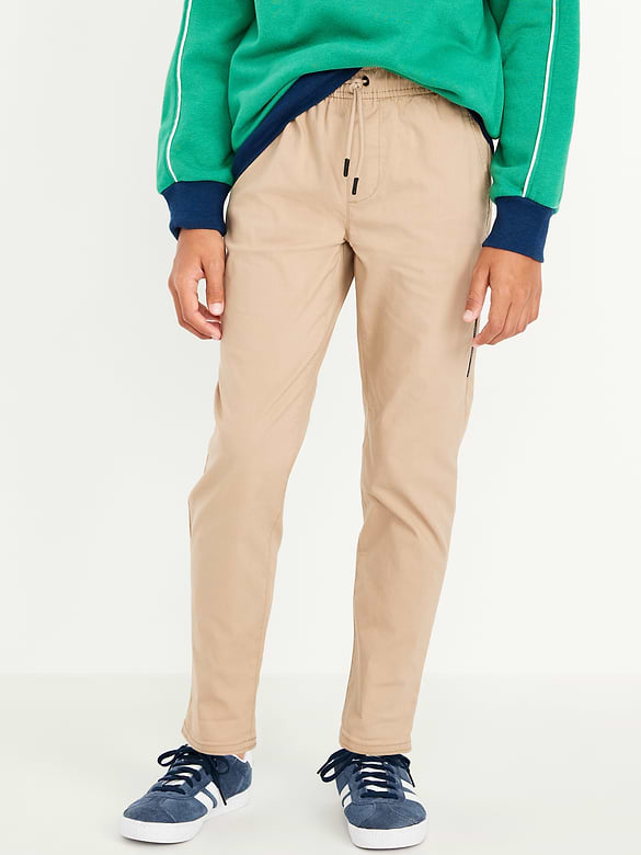 Pantalon chino techno effilé à extensibilité intégrée pour Garçon