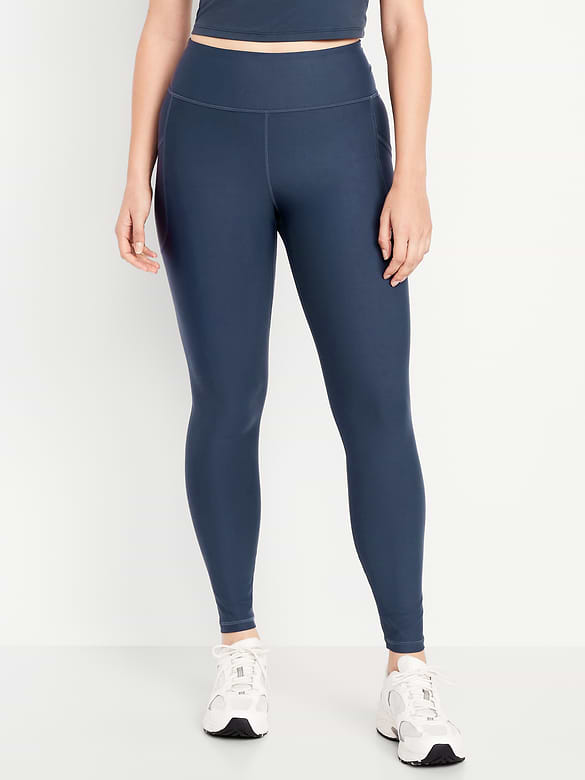 High-Waisted PowerSoft 7/8 Pocket Leggings