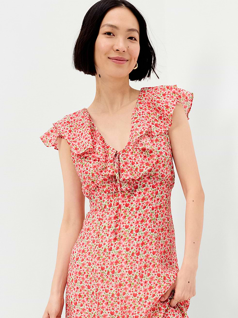 cocktail dress petite women Nightway Short Halter 22045P Fashion The Matrix Woman Mini Sleeve Style COLOR:Spanx Red nautical-garden