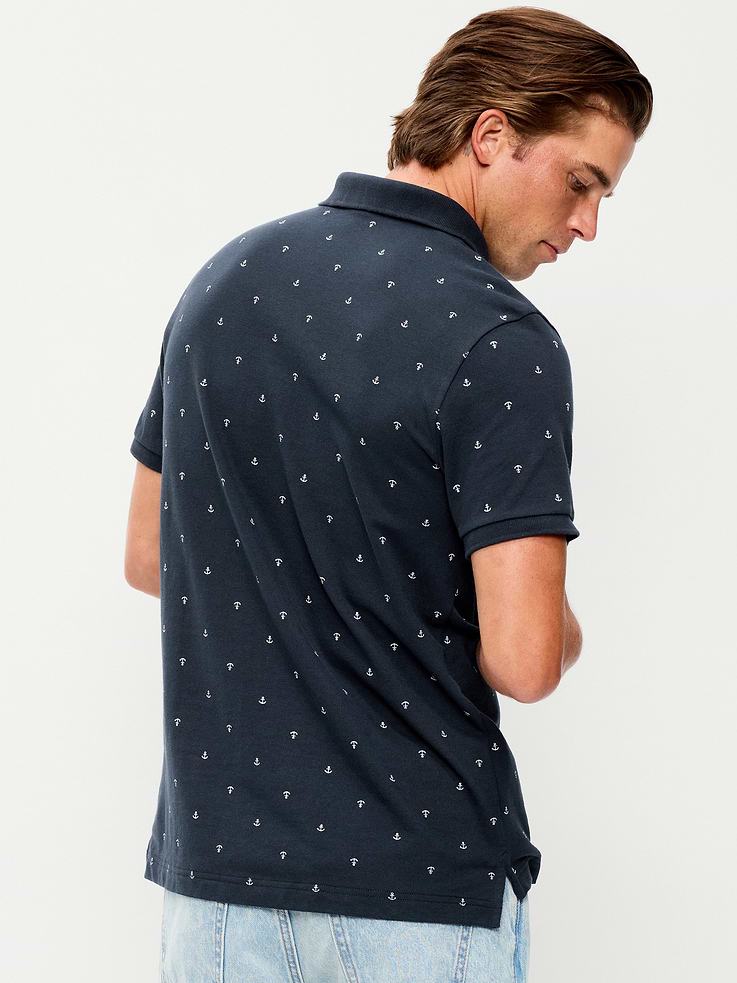 L'image numéro 2 présente Polo en piqué coupe classique pour Homme