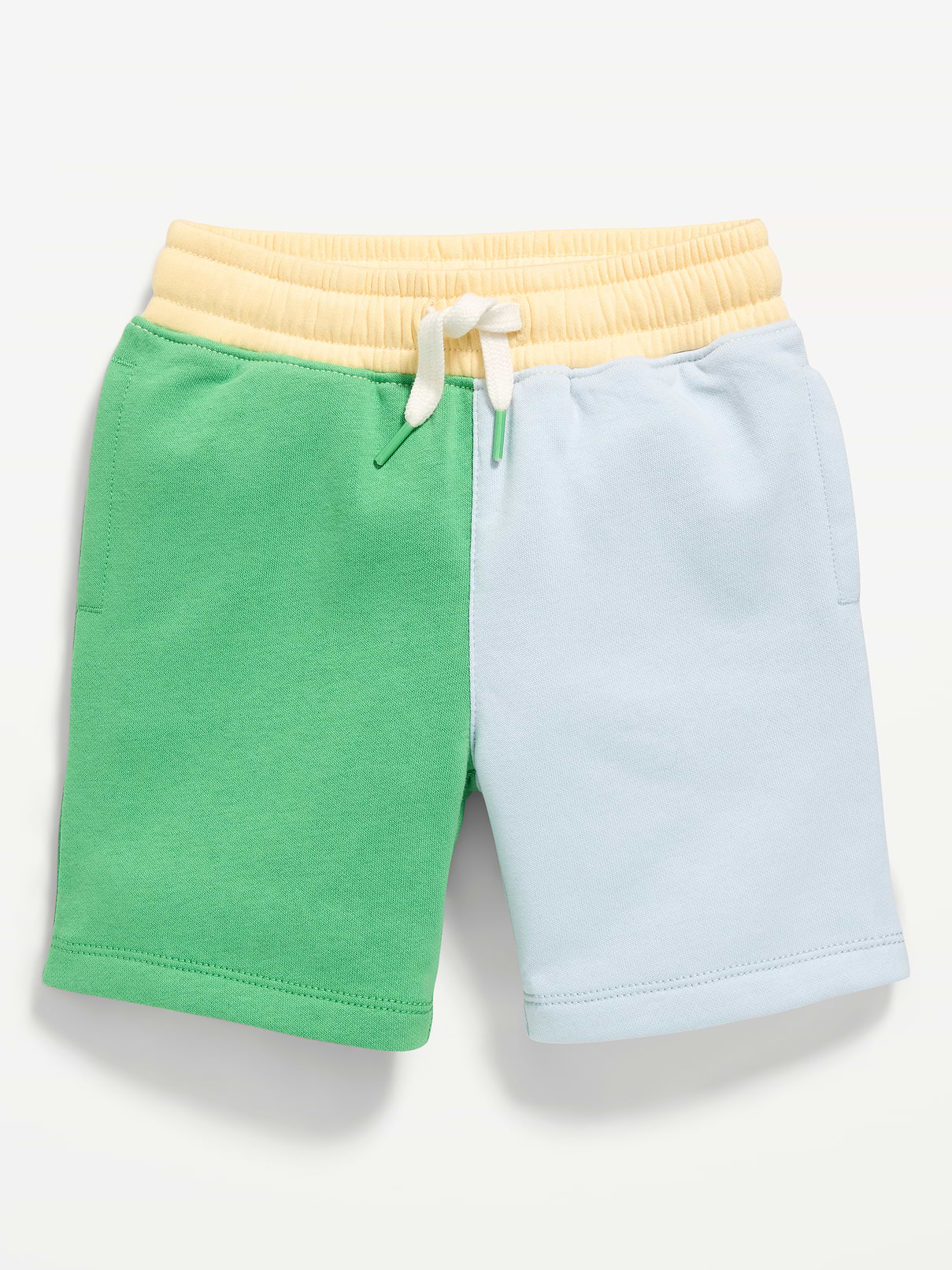 L'image numéro 3 présente Short en molleton aux couleurs contrastées pour tout-petit