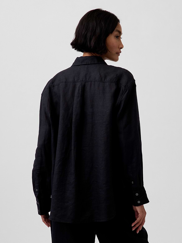 100% Linen Oversized Shirt