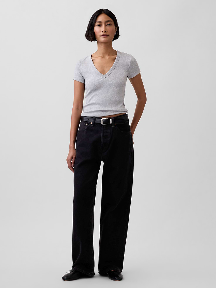 Image number 2 showing, Modern V-Neck T-Shirt