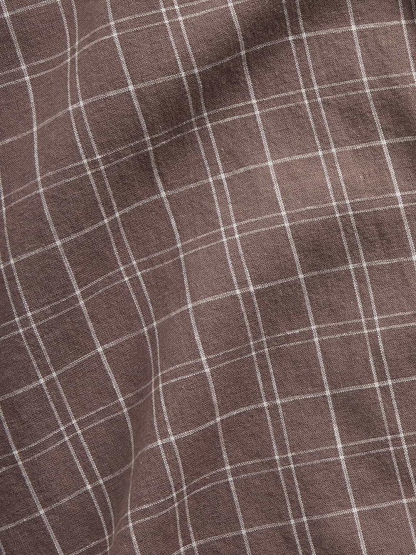 Textured Linen-Cotton Shirt