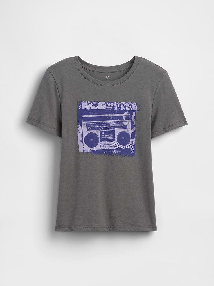Image 2 of 4, Kids Relaxed Graphic T-Shirt