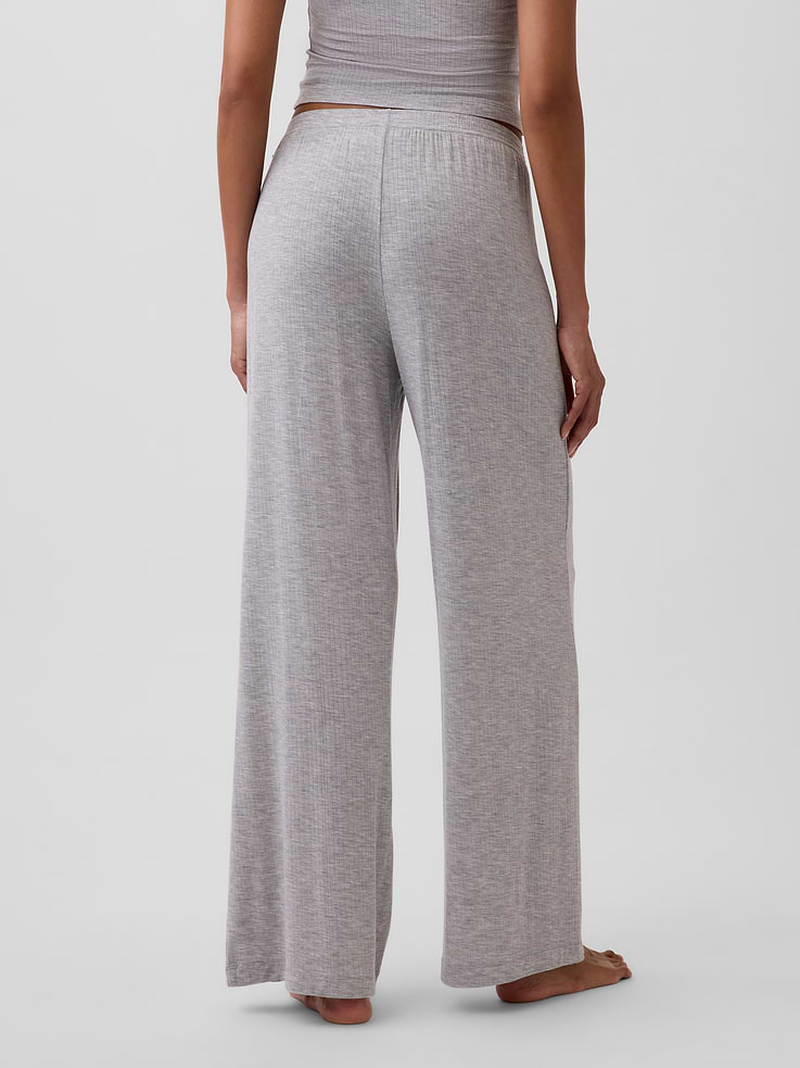 Image number 4 showing, SoftMade Modal Rib PJ Pants
