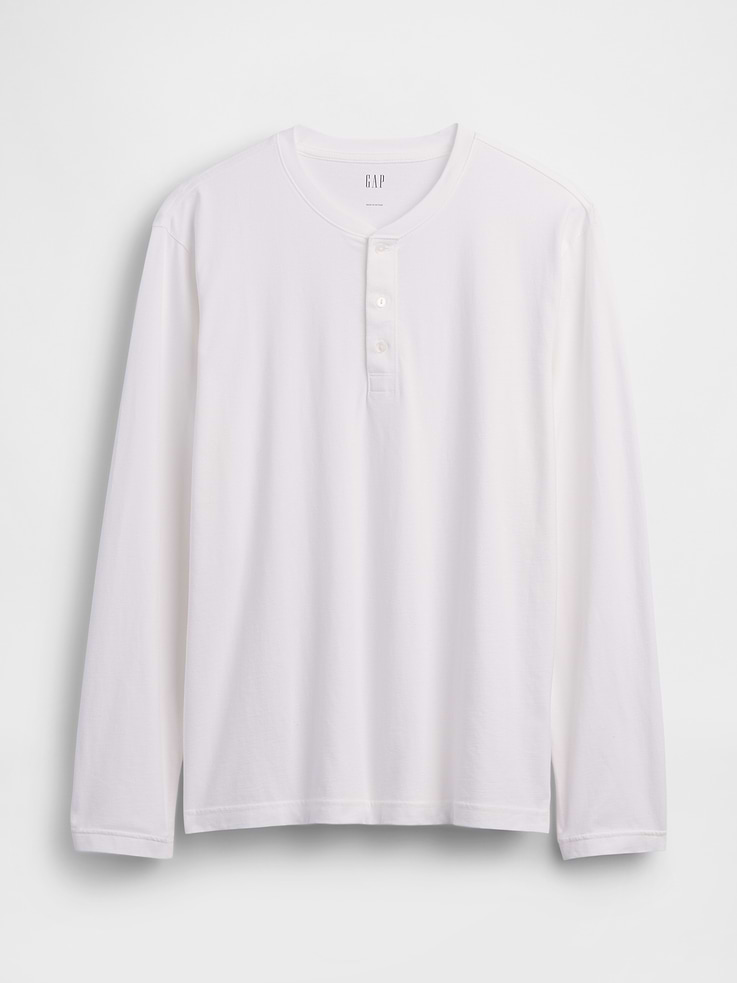 Image number 5 showing, Relaxed Henley T-Shirt