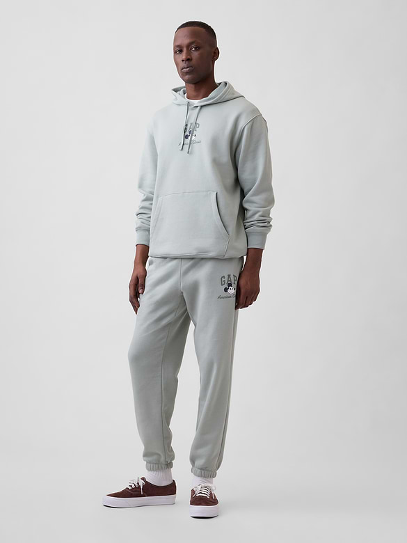 Gap × Disney Mickey Mouse Relaxed Logo Joggers