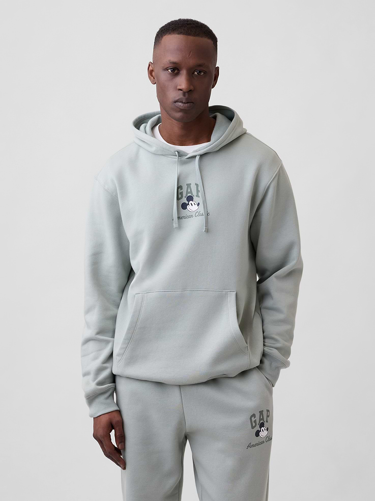 Image number 1 showing, Gap × Disney Mickey Mouse Relaxed Logo Hoodie