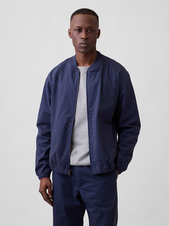 Relaxed Bomber Jacket